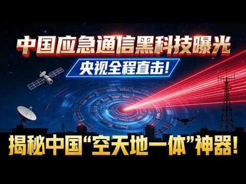 中国应急通信黑科技曝光：央视全程直击！三断绝境如何通信？揭秘中国“空天地一体”救援神器！ 机器狗+空中基站+全地形战车！中国应急通信硬核实力让世界惊叹！