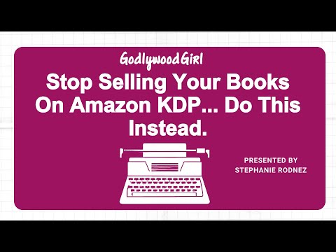 Stop Selling Your Books On Amazon KDP...Do This Instead (FULL WEBINAR)