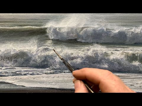 Painting epic waves :Freeman White Full Tutorial