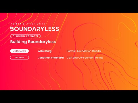 Closing Keynote: Building Boundaryless Talent Cloud | Boundaryless 2022