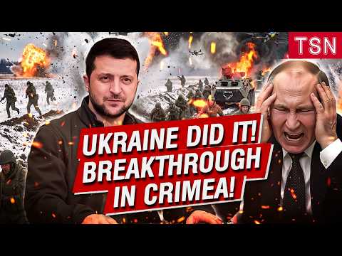 JUST LOOK WHAT UKRAINE DID IN CRIMEA! UNIQ OPERATION — RUSSIANS FLEE IN PANIC!