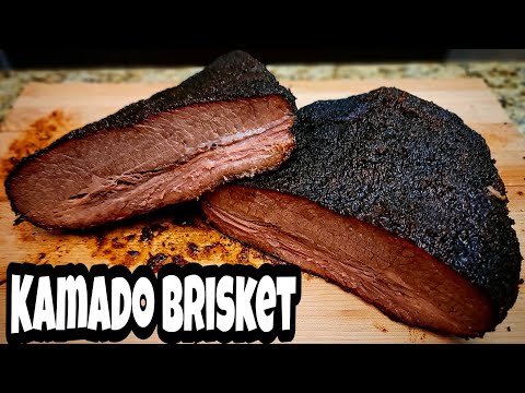 Texas Brisket Smoked On A Kamado Grill - Smokin' Joe's Pit BBQ