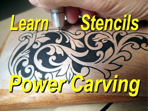 Learn Wood Carving Relief Custom engraving Power Carving  Engraver tools machine, 400xs High Speed