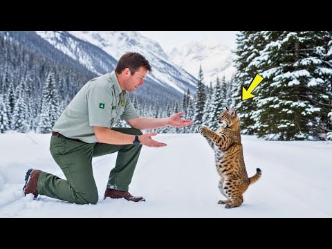 Terrified Bobcat Cub Pleads with Man to Save His Mother — The Truth Will Shock You