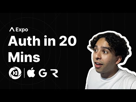 Fastest Expo Auth Starter using Convex! Apple, Google & Email in 20 Minutes 🚀