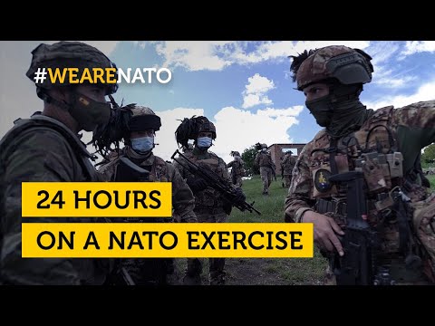 24 hours on a NATO exercise
