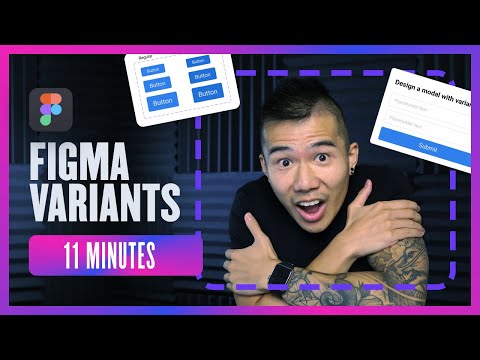 Figma Tutorial: Variants in 11 minutes (With Demo File & Real Examples)