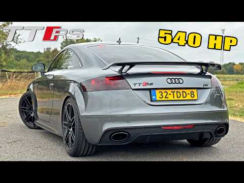 540HP AUDI TT RS *MANUAL* // REVIEW on AUTOBAHN
