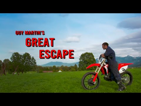 Guy Attempting The FAMOUS Great Escape Motorbike Jump! |  Guy Martin FULL episode