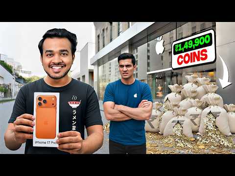 I bought New iPhone 17 Only Using Coins! 