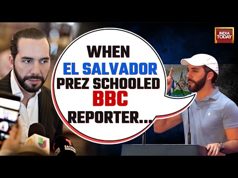 “Don’t Teach Us How To Run Our Country” | El Salvador President Schools Reporter | India Today