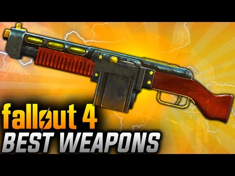 Fallout 4 Rare Weapons - TOP 10 Most Powerful Legendary Weapons! (BEST WEAPONS OVERALL)