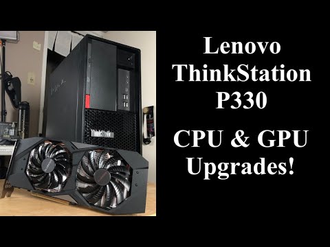 Lenovo ThinkStation P330 upgraded!  Rendering, Gaming, Review (2025)