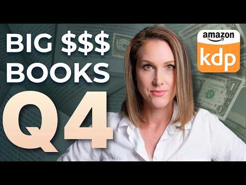 3 Amazon KDP Niches That Sell Like CRAZY in Q4