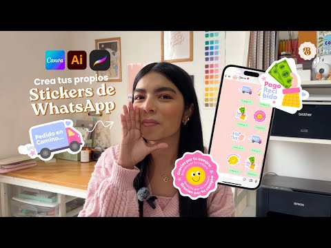 ¡Haz tus propios stickers de WhatsApp para tu Negocio! 💬📲