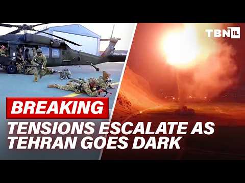 BREAKING: U.S. Troops Build Up Around Iran, Blackout Bomb Suspected as Tehran Goes Dark | TBN Israel