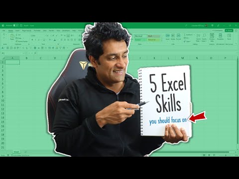 Top 5 Excel skills you should focus on to become a better analyst
