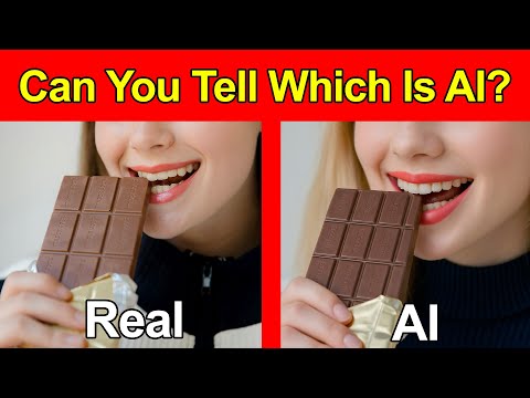 Can You Spot The Difference in Real Vs AI Videos in 2025? (Guessing Challenge)