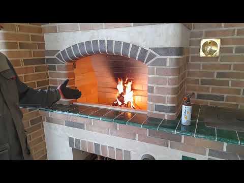 Печной комплекс с приточной вентиляцией, обзор после нескольких сильных топок ,первые выводы