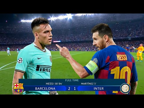 The Day Lionel Messi Showed Lautaro Martínez Who Is The Boss