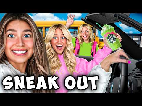 SNEAKiNG My SiSTERS OUT on The LAST DAY Of SCHOOL!