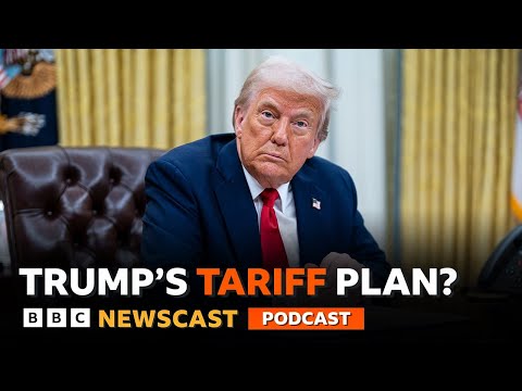 How is the UK and the rest of the world preparing for President Trump's tariff plan? | BBC Newscast