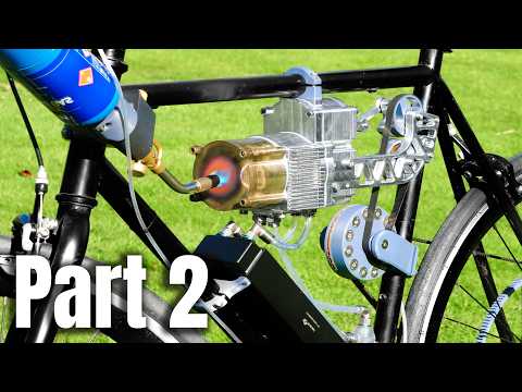 Building a Stirling Engine Bike - Part 2