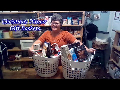 Christmas Dinner Gift Baskets