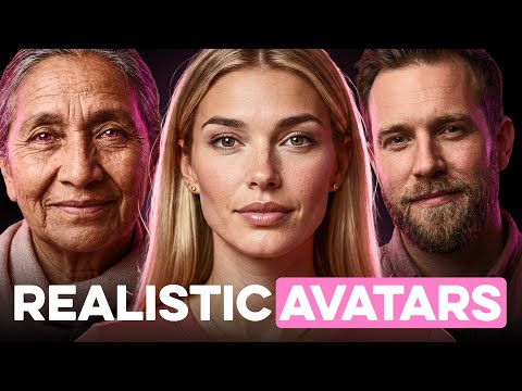 How I Create Realistic AI Avatars (with 100% Lip Sync)