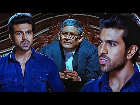 राम चरण का कोर्ट में डबल रोल देखकर जज घबरा जाता है