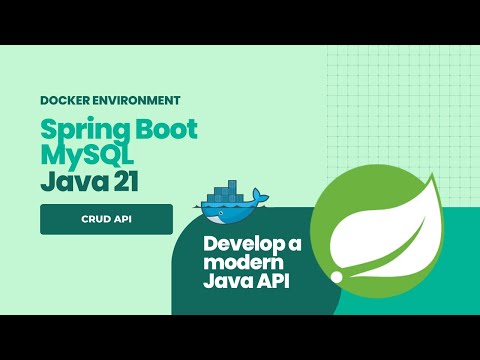 Spring Boot Java 21 MySQL Docker