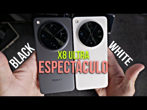 The OPPO FIND X8 ULTRA in BLACK IS PURE ELEGANCE! Compare to the WHITE! and I TEST MOVIE MODE💥