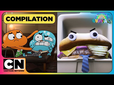 ⭐ BRAND NEW Episodes ⭐ 🍔 Is Joyful Burger Really Evil?! 👿 | The Wonderfully Weird World of Gumball