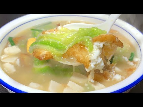 我每周都會做上這道白菜豆腐三鮮湯，營養又美味，家人們搶著吃【阿朝哥美食 】#白菜豆腐三鮮湯  #白菜 #豆腐 #三鮮湯