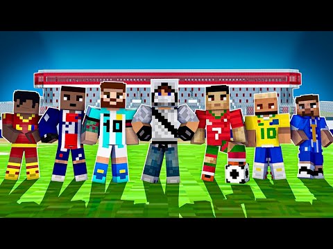 Who will win the FIFA WORLD CUP among 100 Minecraft players?