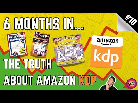 Amazon KDP Results After 6 Months – How Much Did I Actually Make?