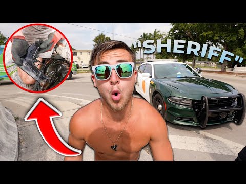 POLICE SHOWED UP When We Found This Magnet Fishing