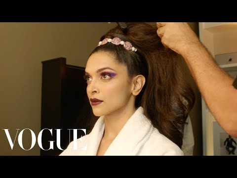 Deepika Padukone Gets Ready for the Met Gala | Vogue