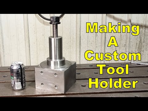 Machining A New Tool Holder For A Vertical Shaper | Shop Made Tools