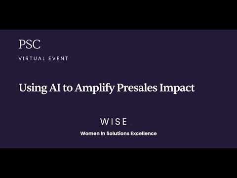 Using AI to Amplify Presales Impact