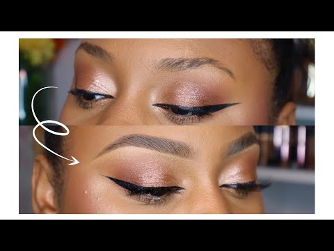 TUTO SOURCILS FACILE EFFET BROW LIFT | UPDATE 2021