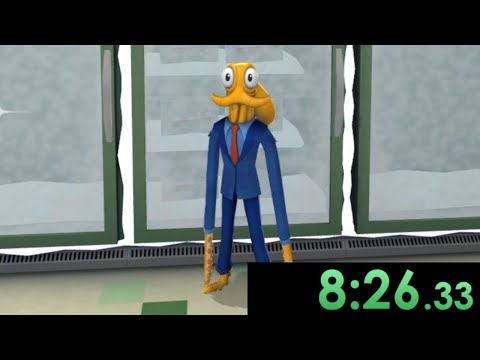 I tried speedrunning Octodad and became an expert at living in a constant struggle