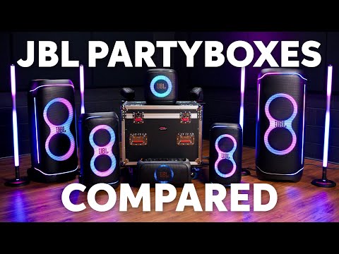 Ultimate JBL PartyBox Comparison: 720 vs. 520 vs. 320 vs. 120 vs. Encore & More!