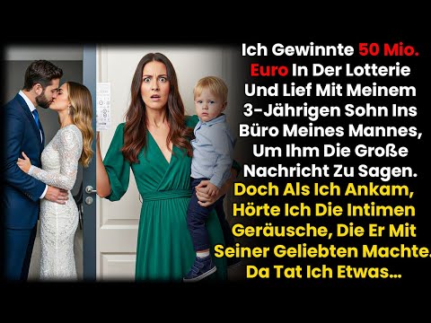 Ich gewann 50 Mio€ und lief zu meinem Mann ins Büro–doch plötzlich hörte ich seltsame Geräusche…