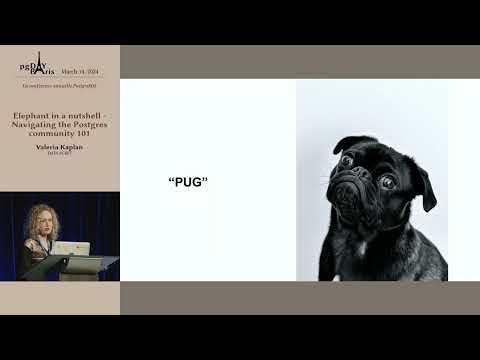 Valeria Kaplan   Elephant in a nutshell   Navigating the Postgres community 101