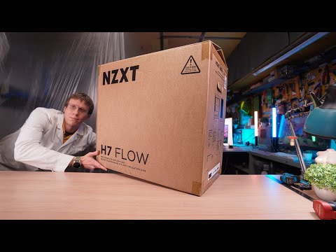 ОЧЕНЬ ПРОДУВАЕМЫЙ ПК Корпус от NZXT H7 Flow...