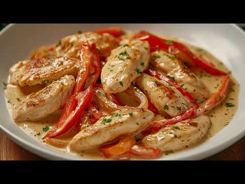 I've never had chicken in such a delightful sauce! A simple meat dinner recipe for the whole family