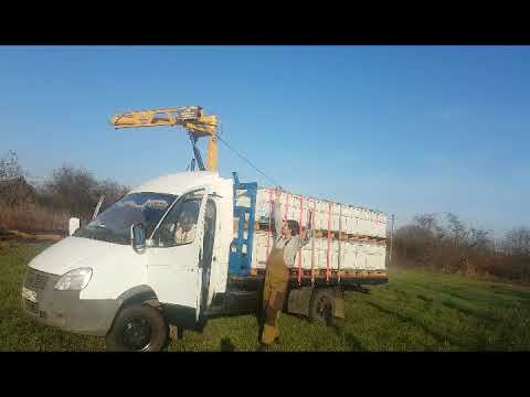 Промышленное пчеловодство, погрузка пчел