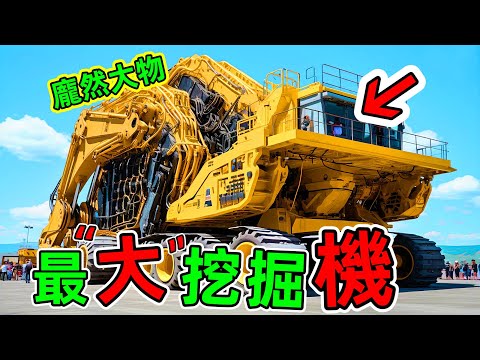 這“龐然大物”竟然1天就能挖平一座大山，被譽為全球最大挖掘機#世界最大挖掘機 #挖掘機 #冷知識 #世界之最 #top10 #出類拔萃 #王宇观地球