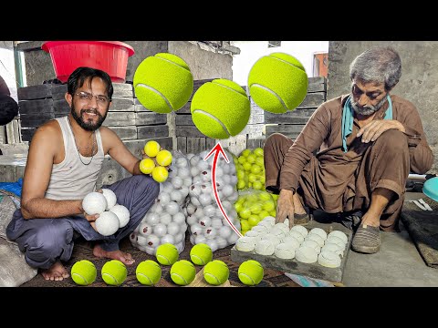"Fascinating Process Of Making Tennis Balls: From Factory To Court"
